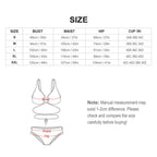 Women's 2-Piece Bikini — Modern Graphic Swimwear