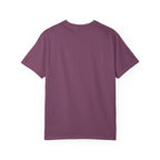 Dont Test Me Duck Tee in Berry — back view, plain with no print