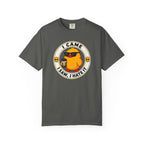 I Came, I Saw, I Hate It Duck Tee in Pepper — front flat lay with graphic print