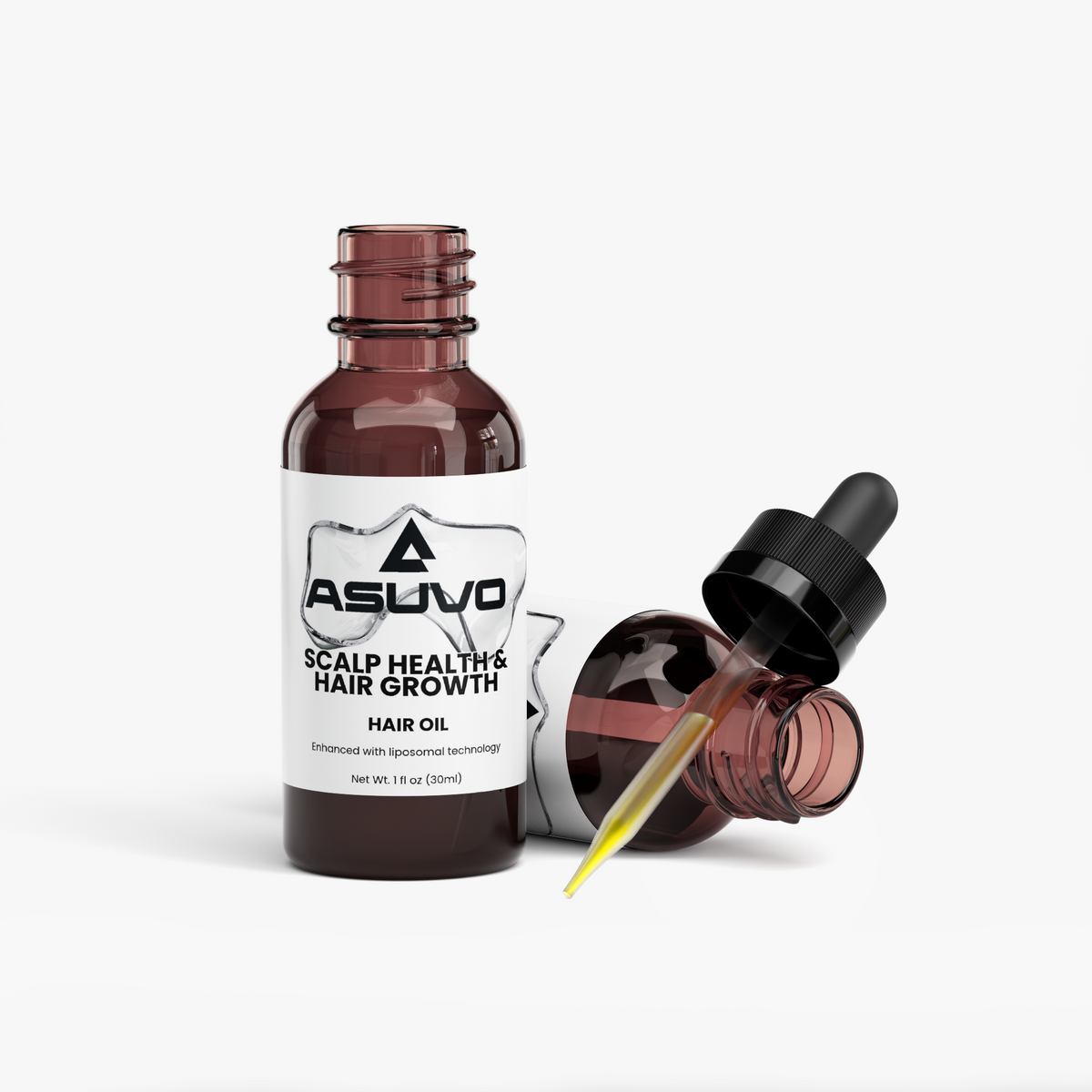 Asuvo Hair Oil for Scalp Health and Hair Growth – product photo 3