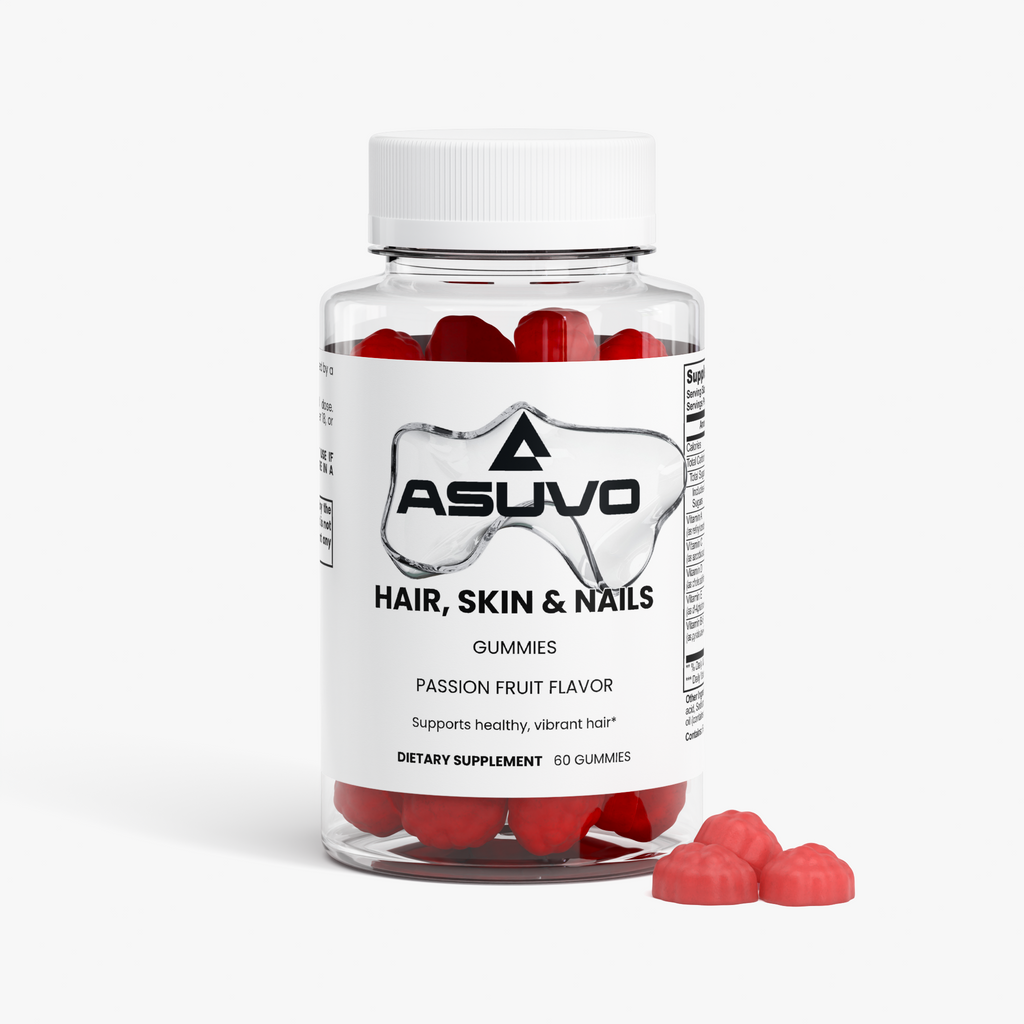 Asuvo Hair, Skin & Nails Gummies – product photo 3