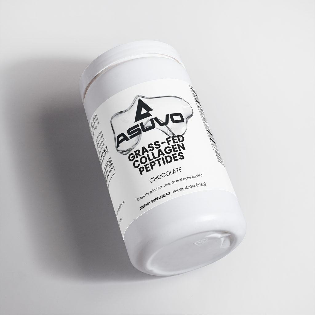 Asuvo Grass-Fed Collagen Peptides Powder (Chocolate) – product photo 3