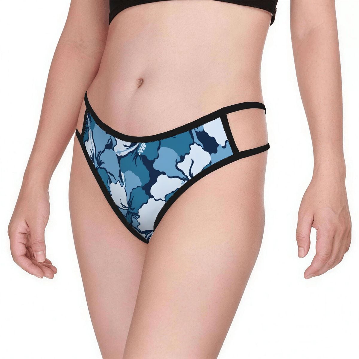Women's Seamless Print Thong
