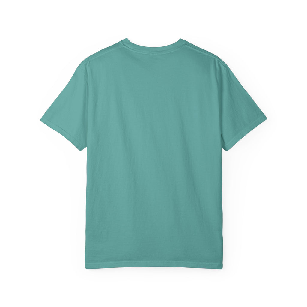 I Came, I Saw, I Hate It Duck Tee in Seafoam — blank back view