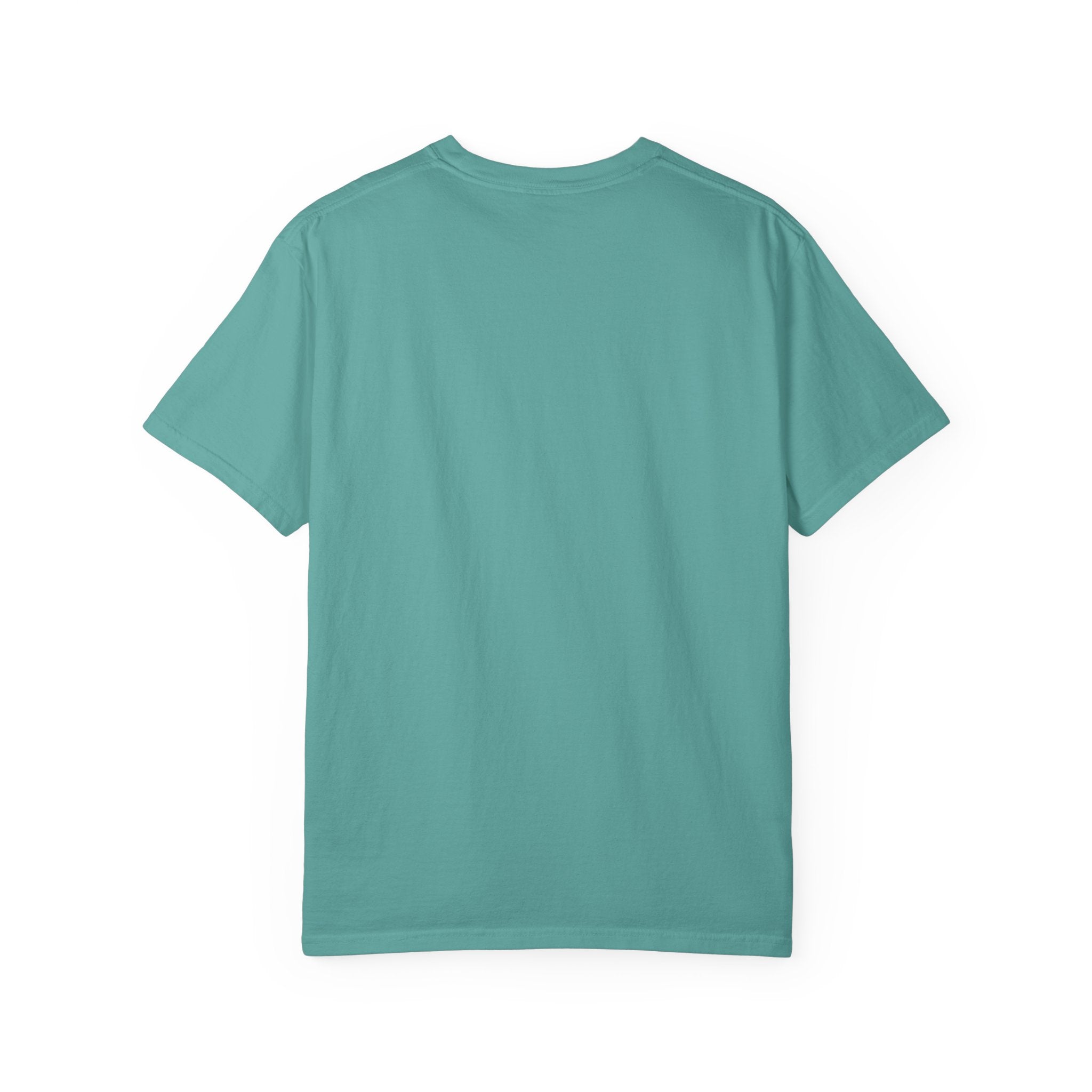 I Came, I Saw, I Hate It Duck Tee in Seafoam — blank back view