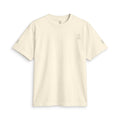 SparkyCA Logo Tee in Blonde — front flat lay with chest logo and matching sleeve print