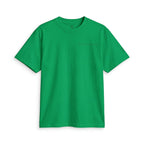 Kelly green SparkyCA Designs active tee, flat lay front view