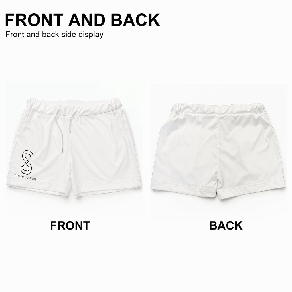 Women's Beach Shorts — SparkyCA Drawstring Shorts