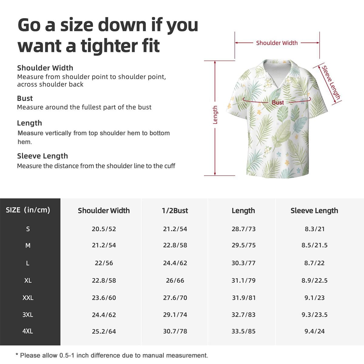 Men's Cuban Collar Short Sleeve Shirt