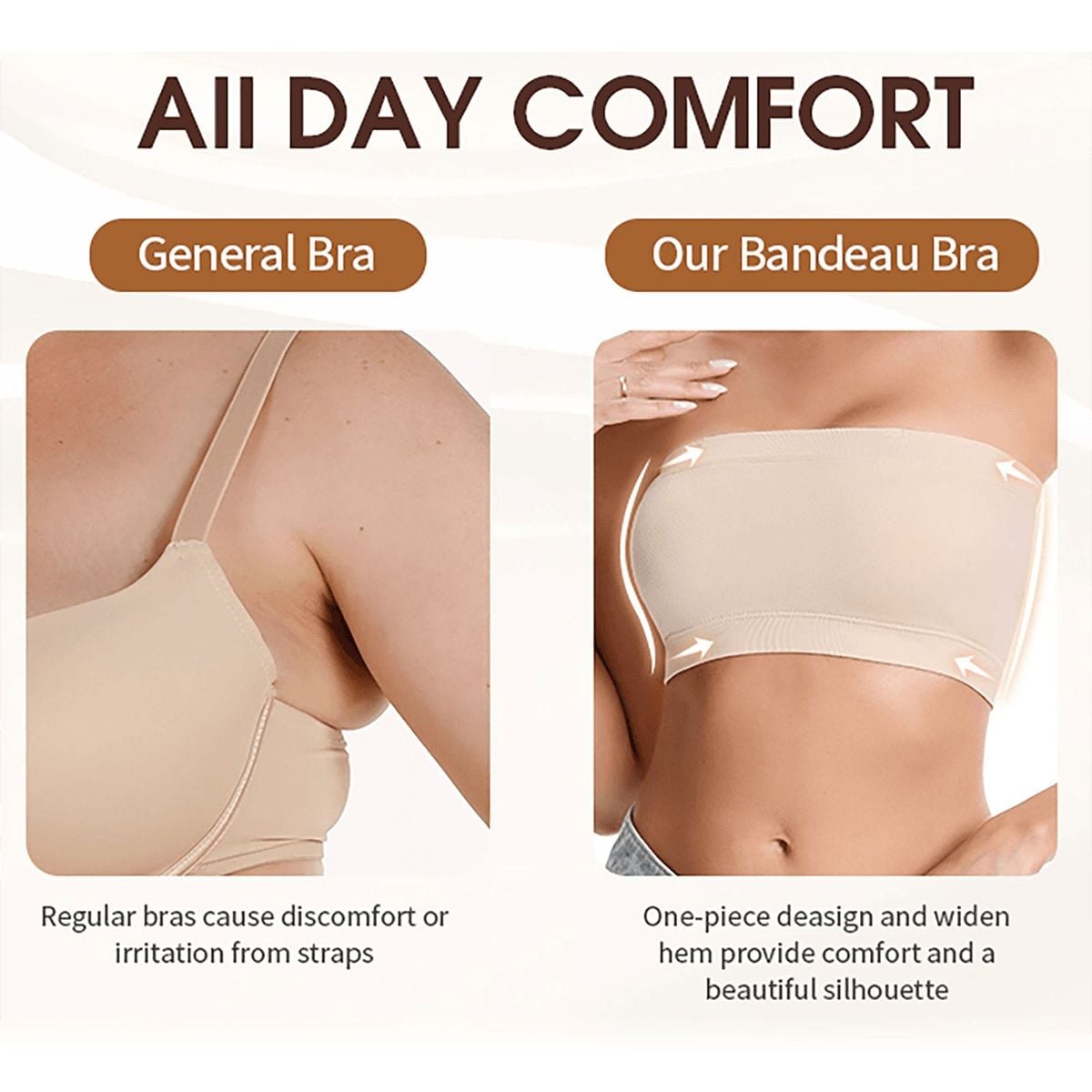 Women's Strapless Tube Top