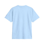 SparkyCA Designs Classic Crewneck Tee in Sky Blue — blank back view