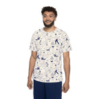 Surf Scene Men's Jersey — Graphic Beach Surfer Tee