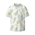 Men's Cuban Collar Short Sleeve Shirt