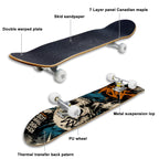 Complete Skateboard (Made in USA) Skull