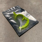 Green cruise control lever in sealed packaging bag