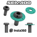 Sea-Doo Insta360 Pro Mount, black flagpole camera mount
